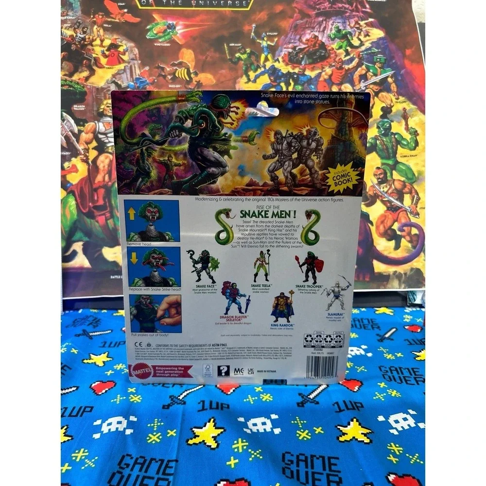 Snake face deluxe set restro‎ play